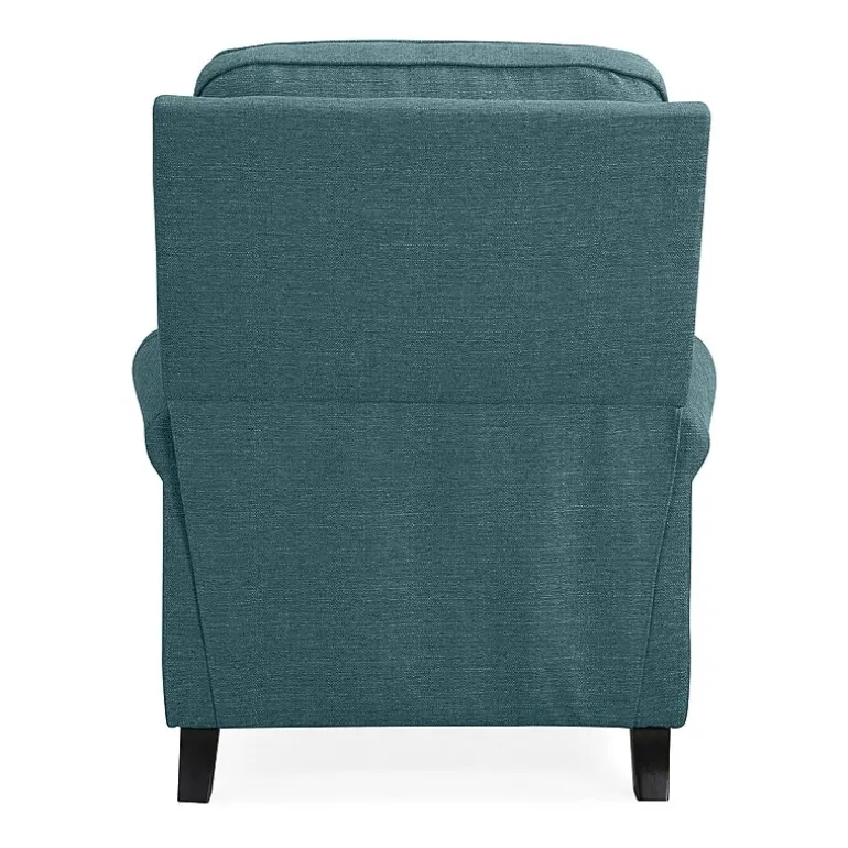 ProLounger Keaton Transitional Roll-Arm Push Back Recliner in Linen