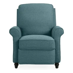 ProLounger Keaton Transitional Roll-Arm Push Back Recliner in Linen