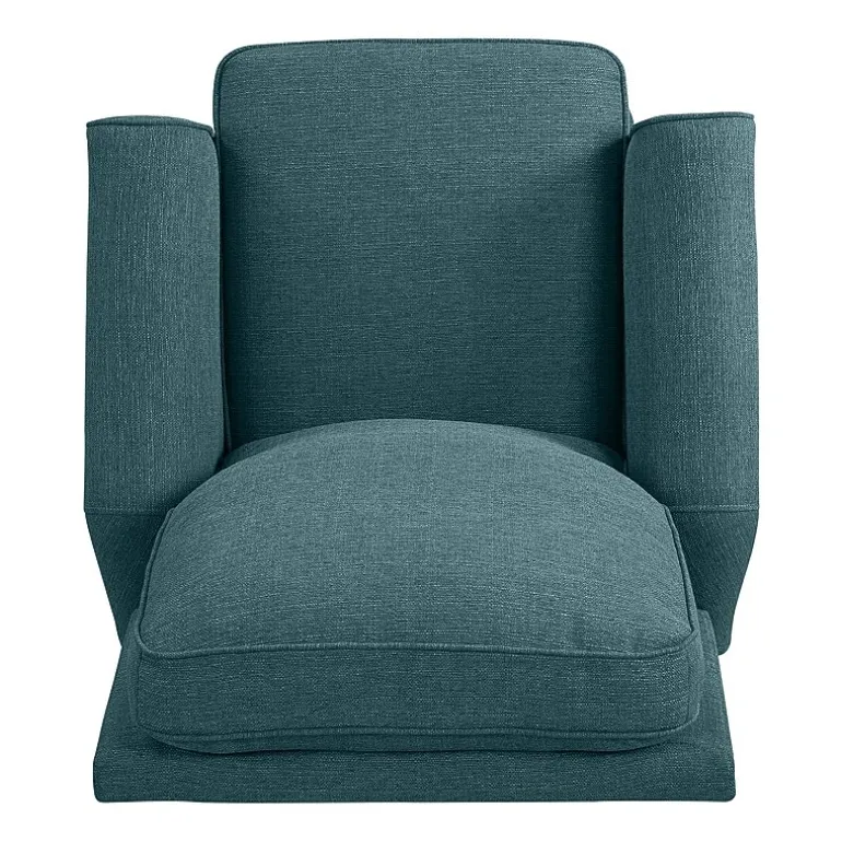 ProLounger Keaton Transitional Roll-Arm Push Back Recliner in Linen