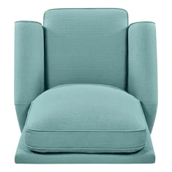 ProLounger Keaton Transitional Roll-Arm Push Back Recliner in Linen