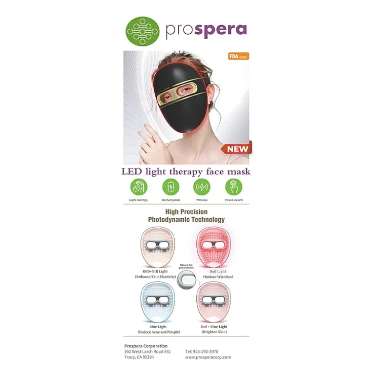 Prospera Ultimate Red Light Therapy Device Bundle Massager