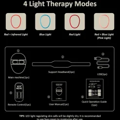 Prospera Ultimate Red Light Therapy Device Bundle Massager