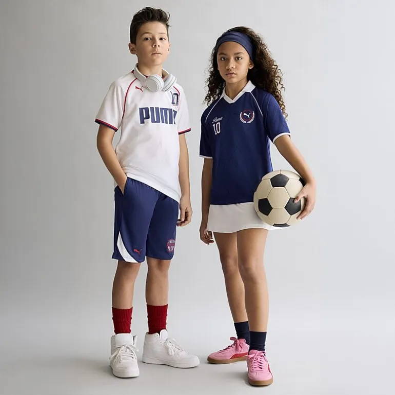 PUMA Big Kid Boys Crew Neck Short Sleeve Jersey