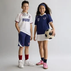 PUMA Big Kid Boys Mid Rise Pull-On Short