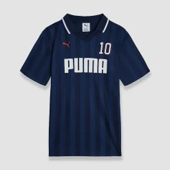 PUMA Big Kid Boys Short Sleeve Regular Fit Polo Shirt
