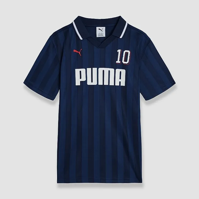 PUMA Big Kid Boys Short Sleeve Regular Fit Polo Shirt