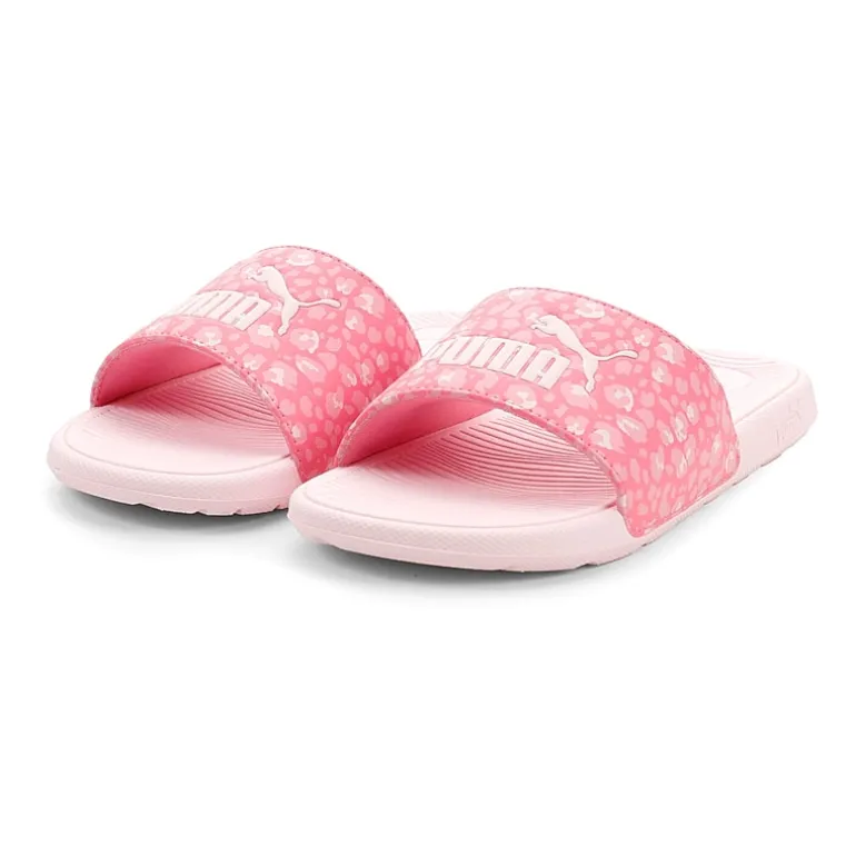 PUMA Big Kid Girls Cool Cat 2.0 Slide Sandals