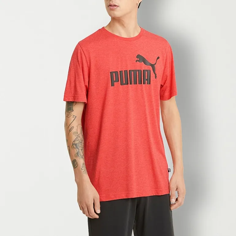 PUMA Essentials Mens Crew Neck Short Sleeve Active T-Shirt