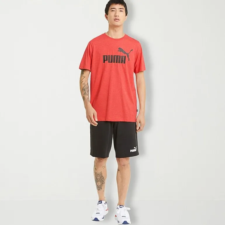 PUMA Essentials Mens Crew Neck Short Sleeve Active T-Shirt