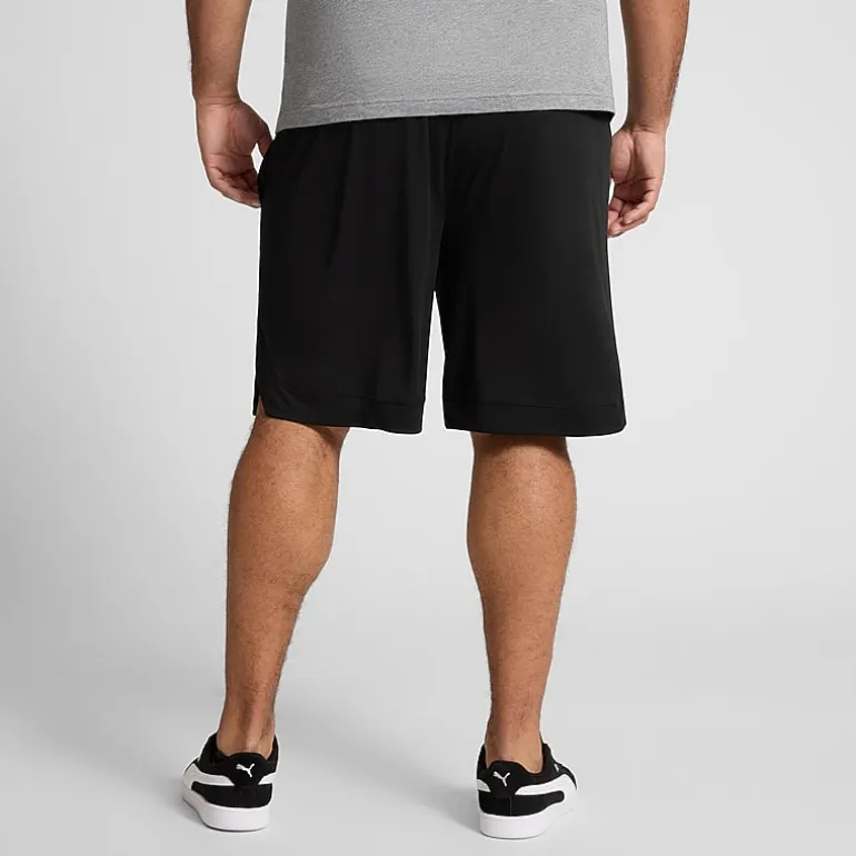 PUMA Mens Big and Tall Mid Rise 10" Basketball Short
