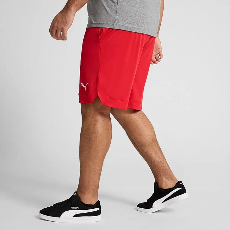 PUMA Mens Big and Tall Mid Rise 10" Basketball Short