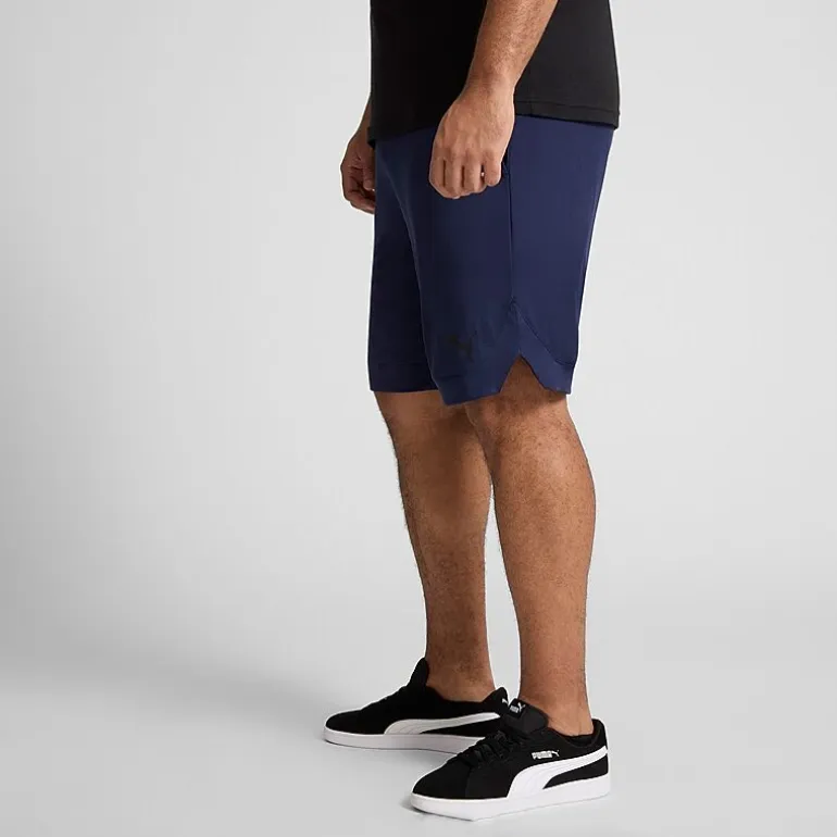 PUMA Mens Big and Tall Mid Rise 10" Basketball Short