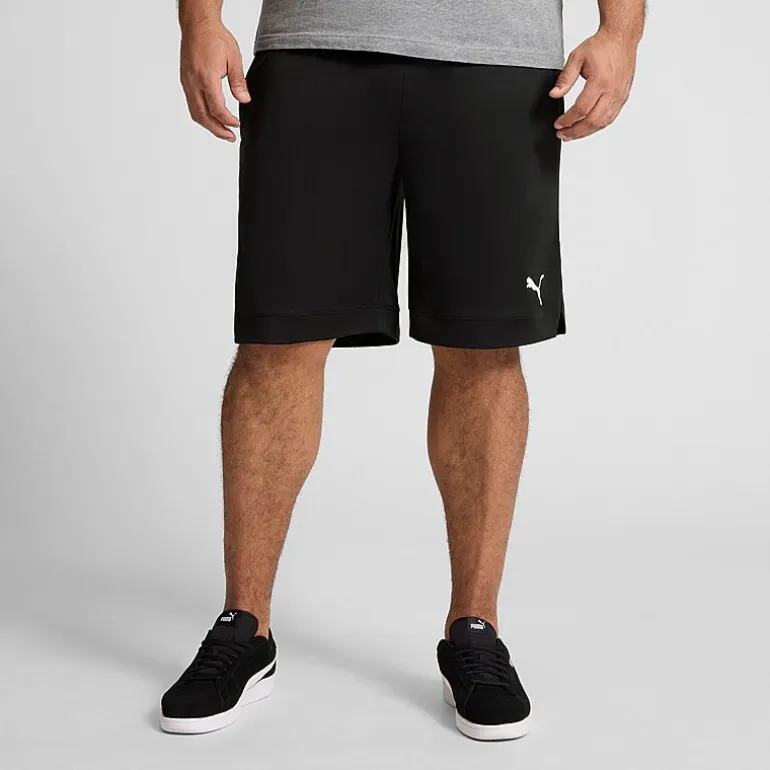 PUMA Mens Big and Tall Mid Rise 10" Basketball Short