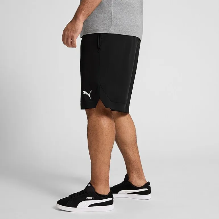 PUMA Mens Big and Tall Mid Rise 10" Basketball Short