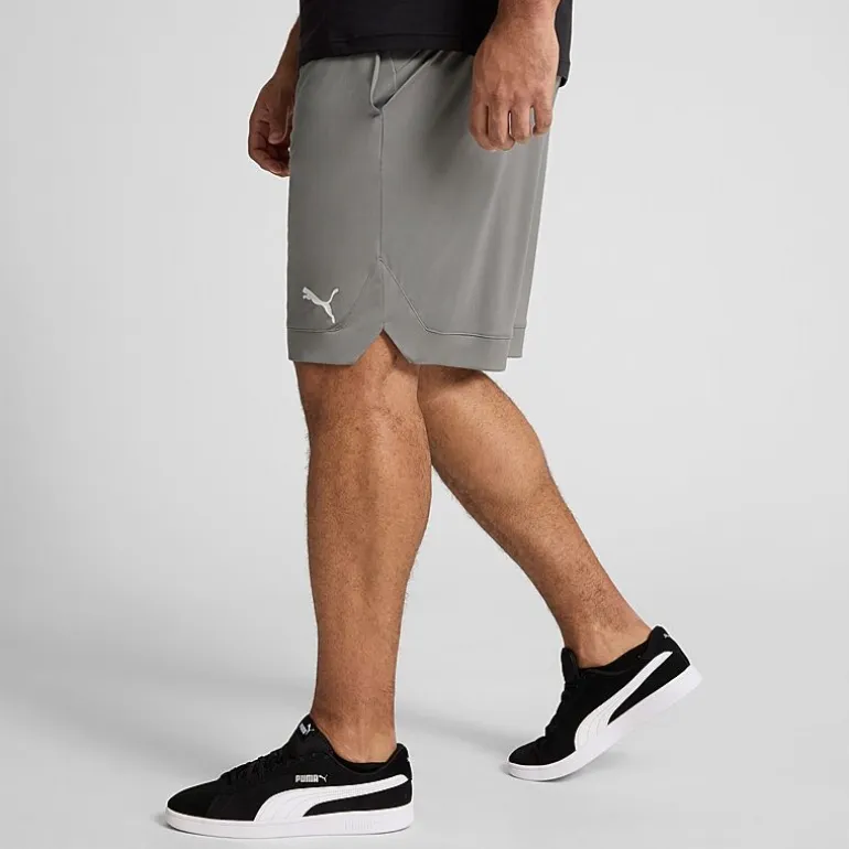 PUMA Mens Big and Tall Mid Rise 10" Basketball Short