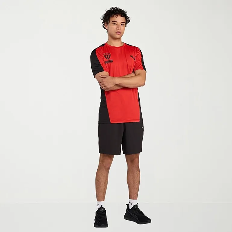 PUMA Mens Crew Neck Short Sleeve Jersey