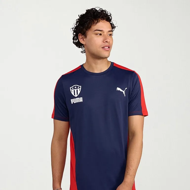 PUMA Mens Crew Neck Short Sleeve Jersey