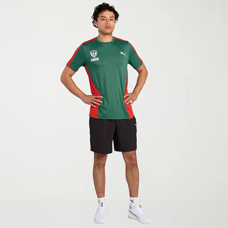 PUMA Mens Crew Neck Short Sleeve Jersey