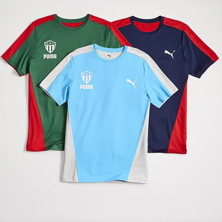 PUMA Mens Crew Neck Short Sleeve Jersey
