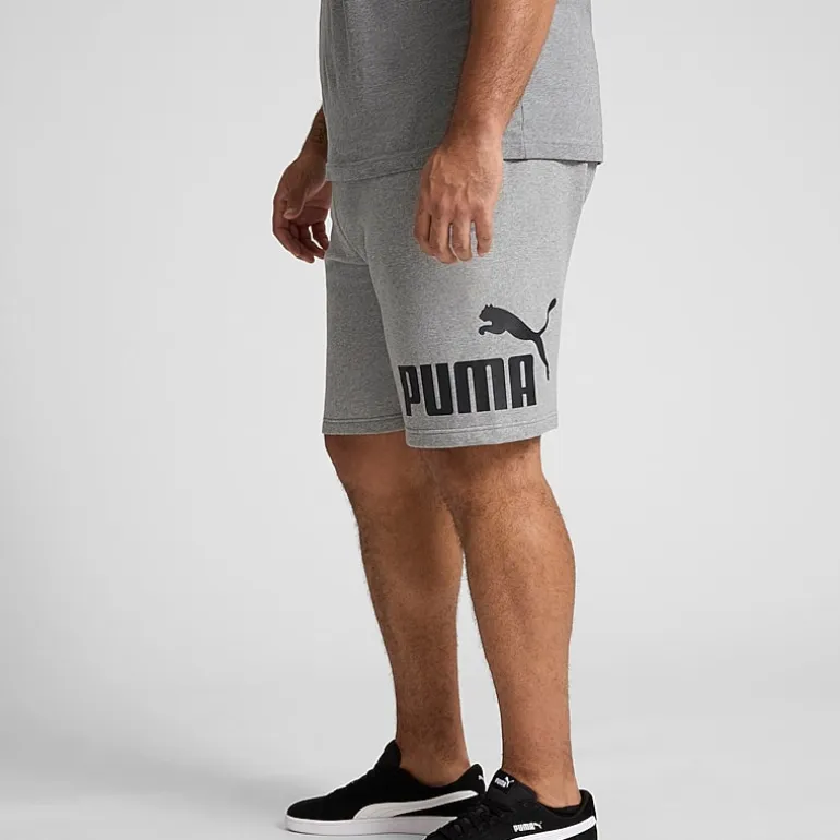 PUMA Mens 10" Mid Rise Big and Tall Workout Shorts