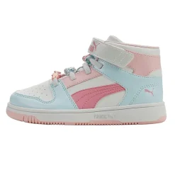 PUMA Rebound Layup Little Kid Girls Basketball Shoes