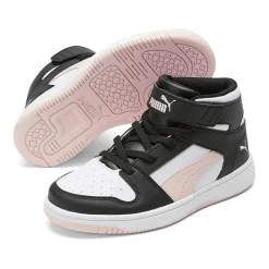 PUMA Rebound Layup Little Kid Girls Basketball Shoes