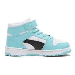PUMA Rebound Layup Little Kid Girls Basketball Shoes