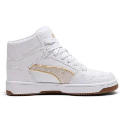 PUMA Rebound Layup Luminous Piping Womens Basketball Shoes