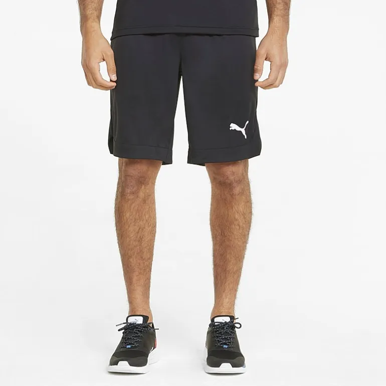 PUMA Rtg Mens 10" Mid Rise Moisture Wicking Workout Shorts