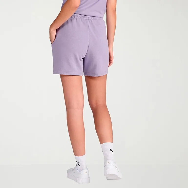 PUMA Womens 5" Adjustable Waist Drawstring Waist Active Pull-On Short