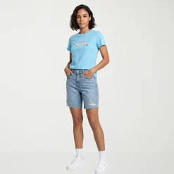 PUMA Womens Crew Neck Short Sleeve Regular Fit Graphic T-Shirt