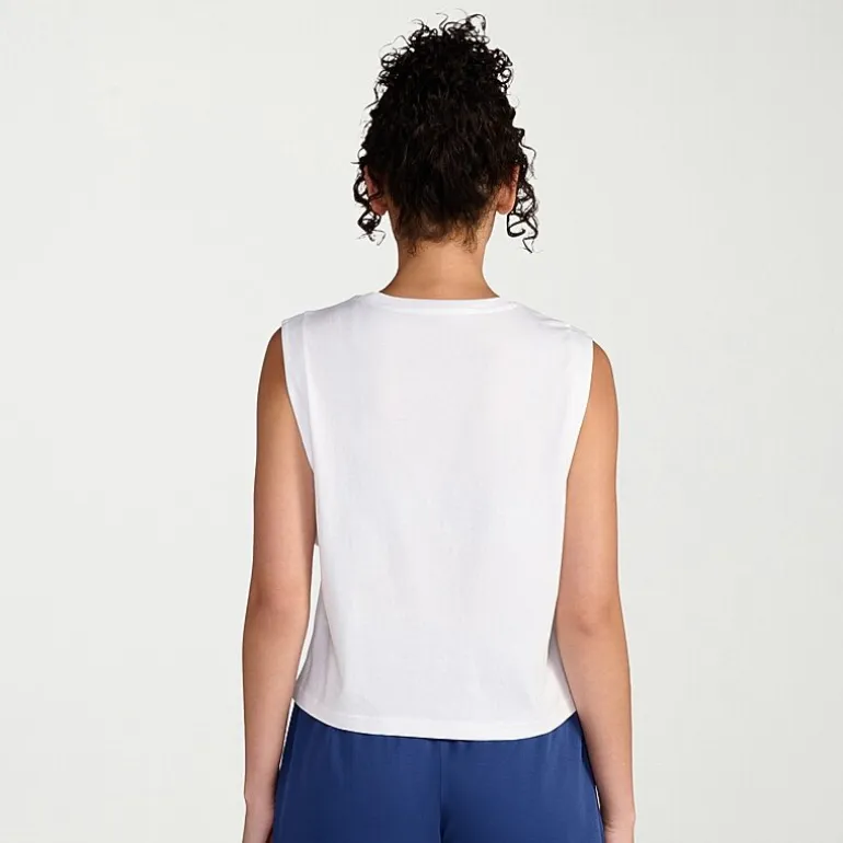 PUMA Womens Crew Neck Sleeveless Active Tank Top