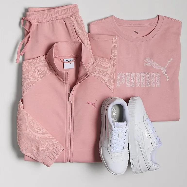 PUMA Womens Lace Ultra Lightweight Track Jacket