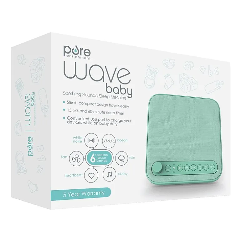 Pure Enrichment Wave Baby Premium Soothing Sound Machine