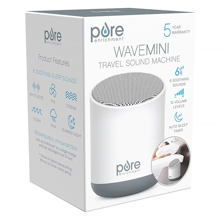 Pure Enrichment Wave Travelcompact Sound Machine