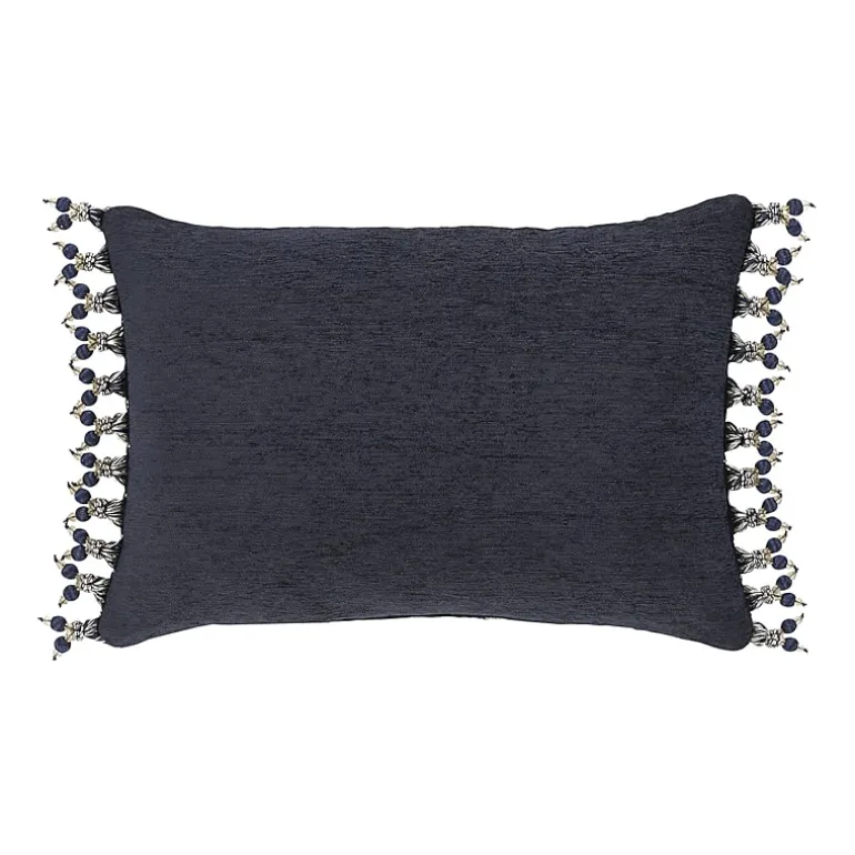 Queen Street Lakeview Indigo Rectangular Throw Pillow