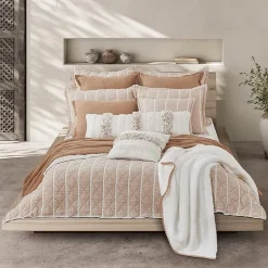 Queen Street Sand & Stone Reversible Lightweight Throw