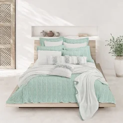 Queen Street Sand & Stone Reversible Lightweight Throw