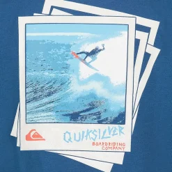 Quiksilver Big Kid Boys Crew Neck Short Sleeve Regular Fit Graphic T-Shirt