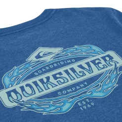 Quiksilver Big Kid Boys Crew Neck Short Sleeve Regular Fit Graphic T-Shirt