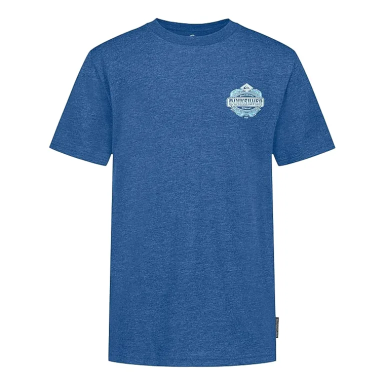 Quiksilver Big Kid Boys Crew Neck Short Sleeve Regular Fit Graphic T-Shirt