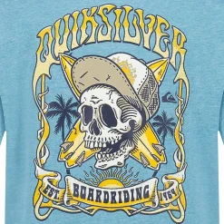Quiksilver Big Kid Boys Crew Neck Short Sleeve Regular Fit Graphic T-Shirt