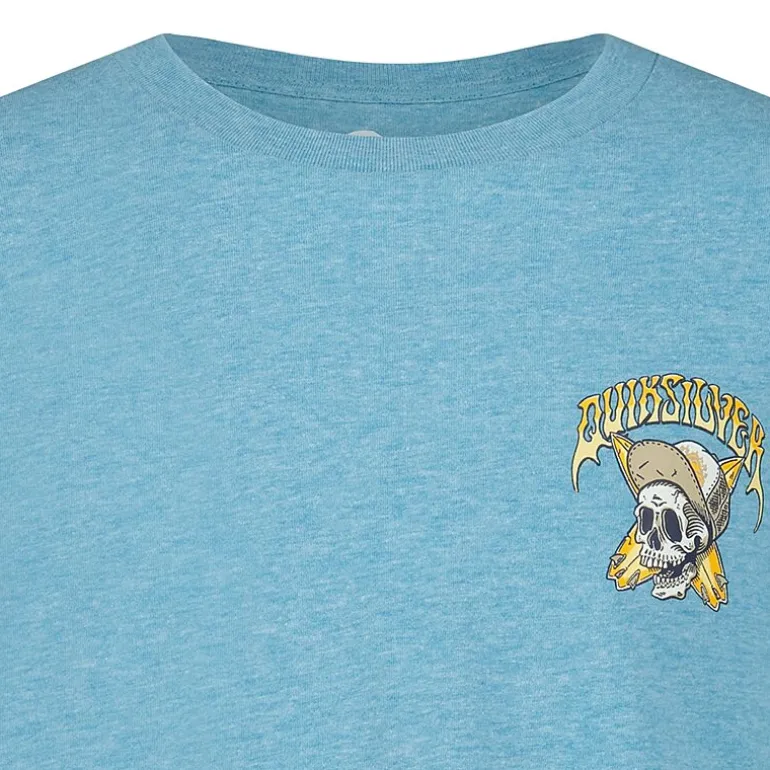 Quiksilver Big Kid Boys Crew Neck Short Sleeve Regular Fit Graphic T-Shirt