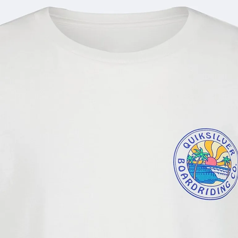 Quiksilver Big Kid Boys Crew Neck Short Sleeve Regular Fit Graphic T-Shirt