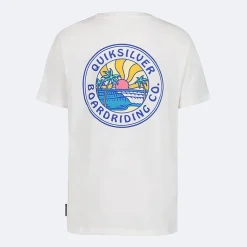 Quiksilver Big Kid Boys Crew Neck Short Sleeve Regular Fit Graphic T-Shirt