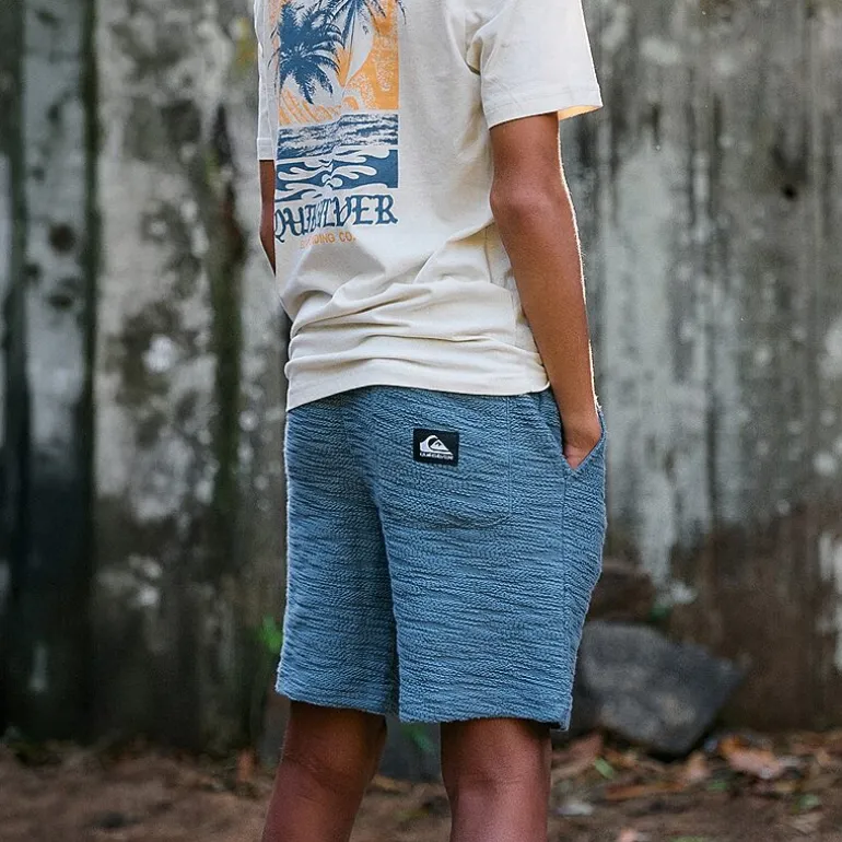 Quiksilver Big Kid Boys Crew Neck Short Sleeve Regular Fit Graphic T-Shirt
