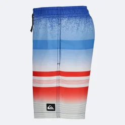 Quiksilver Big Kid Boys Striped Swim Trunks