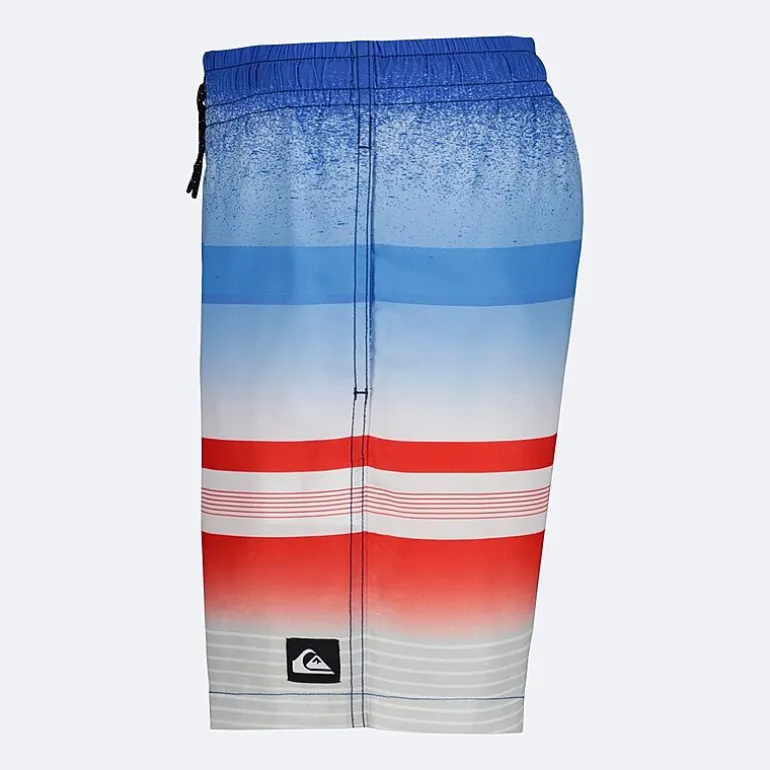 Quiksilver Big Kid Boys Striped Swim Trunks