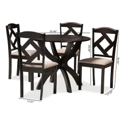Quinlan Dining Collection 5-pc. Round Dining Set