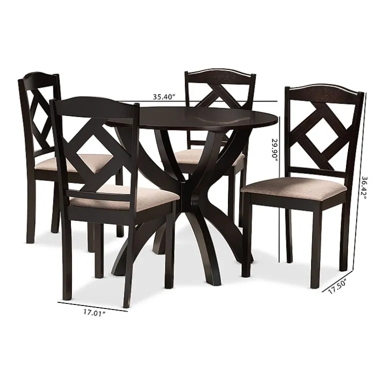 Quinlan Dining Collection 5-pc. Round Dining Set